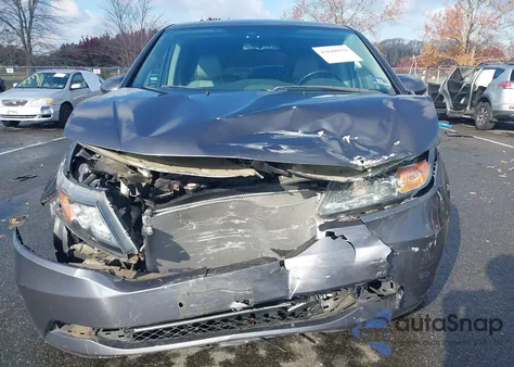 2015 Honda Odyssey Ex-L из США, поврежденный, VIN 5FNRL5H63FB078691